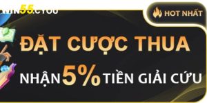 Khuyến mãi đặt cược thua nhận 5% tiền giải cứu