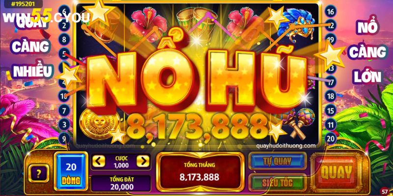 Hướng dẫn chơi top game nổ hũ đổi thưởng tại Win55 luôn thắng