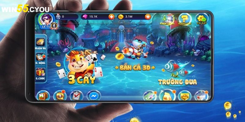 Cách thức tham gia chơi game Tam tiên bắn cá đơn giản